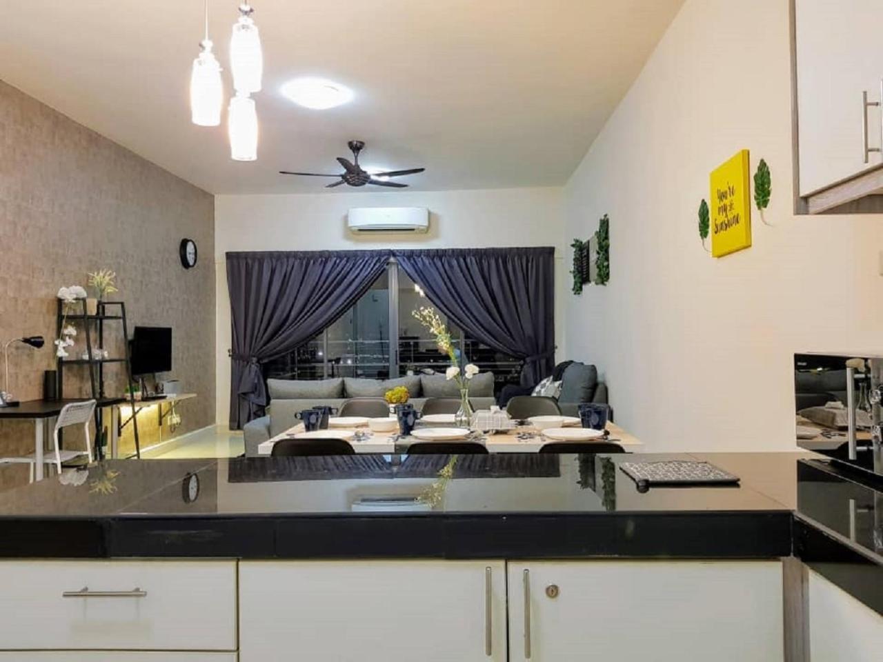 Puchong 8-12 Pax 5Min Lrt Cozy Apartment Ioi Mall Exteriér fotografie